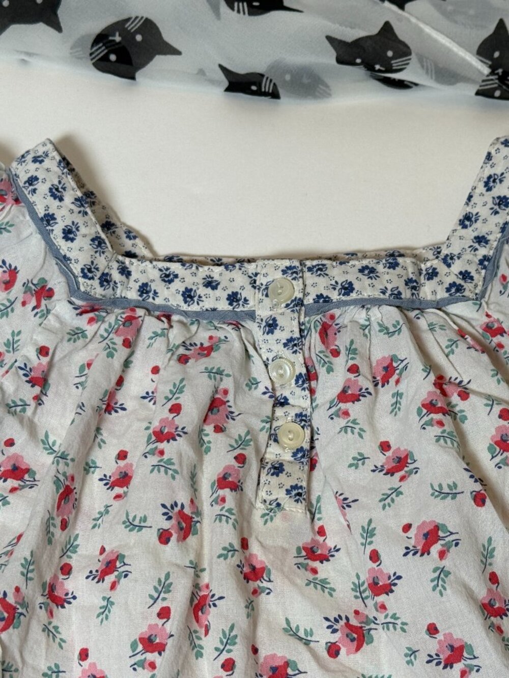 Ralph Lauren 24mo Sweet Baby Girl Boho Floral Dress or Blouse Cotton